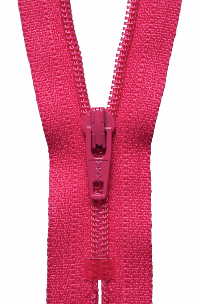 Nylon Dress & Skirt Zips - 516 Shocking Pink